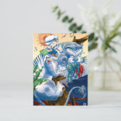 Tiger Postkarte (Stehend Vorderseite)