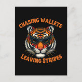 Tiger Postkarte (Vorderseite)
