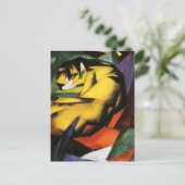 Tiger Postkarte (Stehend Vorderseite)