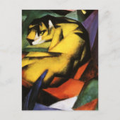 Tiger Postkarte (Vorderseite)