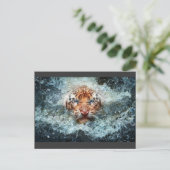 Tiger Postkarte (Stehend Vorderseite)
