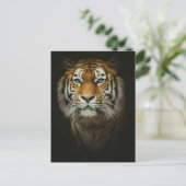 Tiger Postkarte (Stehend Vorderseite)