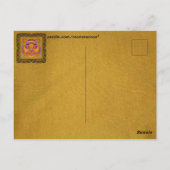 Tiger-Postkarte Postkarte (Rückseite)