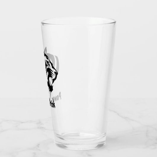 Tiger Power Drink Glas (Links)