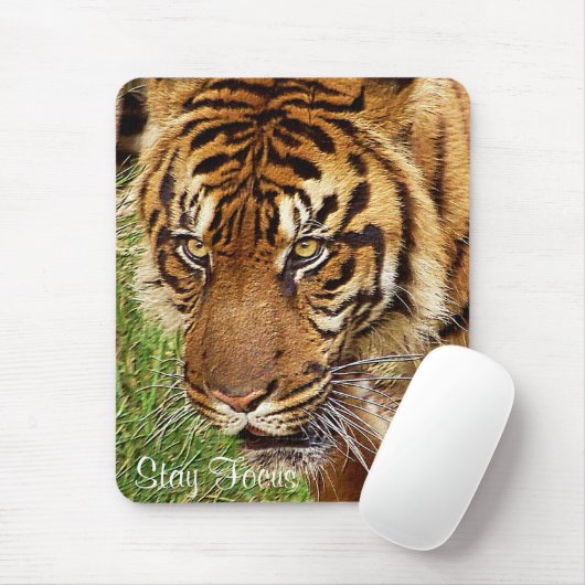 Tiger Power_ Mousepad (Mit Mouse)