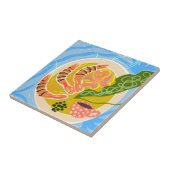 Tiger Prawns | Garnelensee Fliese (Seite)