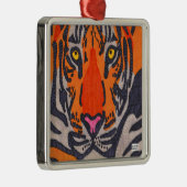 Tiger - Premium-Ornament Ornament Aus Metall (Rechts)