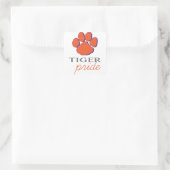 Tiger Pride Quadratischer Aufkleber (Tasche)