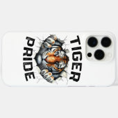 Tiger Pride Retro Tiger School Sportteam Case-Mate iPhone Hülle (Rückseite (Horizontal))
