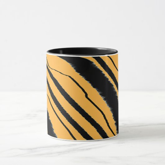 Tiger Print Black Combo Tasse (Zentrum)