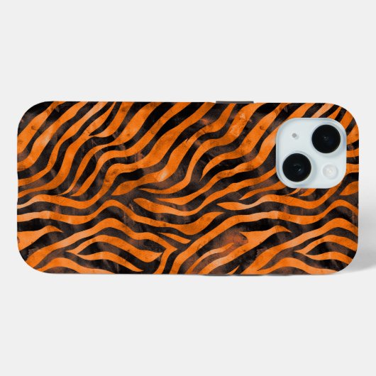 Tiger Print Case-Mate iPhone Hülle (Rückseite (Horizontal))