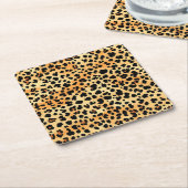 Tiger Print Drink Untersetzer (angewinkelt)