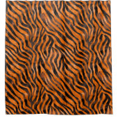 Tiger Print Duschvorhang (Vorderseite)