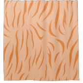 Tiger Print Duschvorhang (Vorderseite)