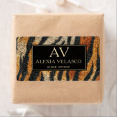 Tiger Print Elegant Wildlife Luxury (Insitu)