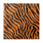Tiger Print Fliese (Vorderseite)