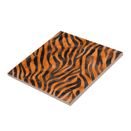 Tiger Print Fliese (Seite)