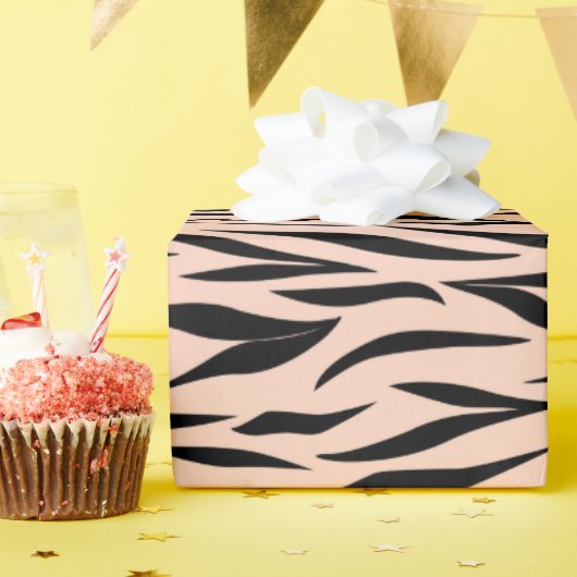 Tiger Print für 16 . Geburtstag Überraschung nahtl Geschenkpapier (Geburtstagsparty)