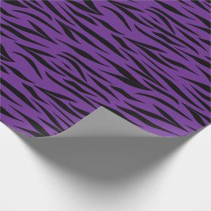 Tiger Print für Abschluss Geschenke Lila nahtlos Geschenkpapier