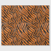 Tiger Print Geschenkpapier (Flach)