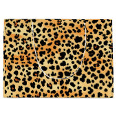 Tiger Print Geschenktasche Große Geschenktüte (Vorderseite)