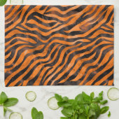 Tiger Print Geschirrtuch (Gefaltet)