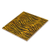 Tiger Print - Gold Cluster Fliese (Seite)