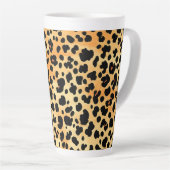 Tiger Print Highball Glass Milchtasse (Rechte Ecke)