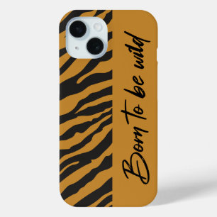 Tiger Print iPhone Case Tiermuster Abdeckung