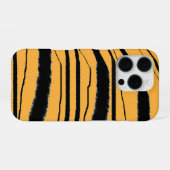Tiger Print iPhone Hülle (Rückseite (Horizontal))