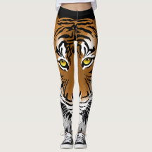 Tiger Print-Leggings