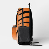 Tiger Print Monogram Bedruckter Rucksack (Rechts)