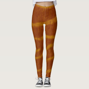 Tiger Print Patches Leggings