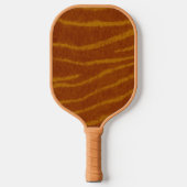 Tiger Print Pattern Pickleball Schläger (Vorderseite)