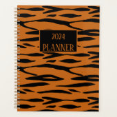 Tiger Print Pattern Planer (Vorderseite)