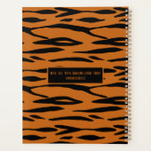 Tiger Print Pattern Planer (Rückseite)