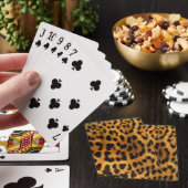 Tiger Print Playing Cards Spielkarten (In Situ)