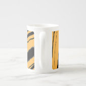 Tiger Print Porzellantasse (Rückseite)