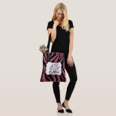 Tiger Print Red Maroon Tasche Coffee Lover (Am Model)
