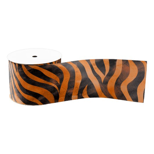 Tiger Print Ripsband (Spule)