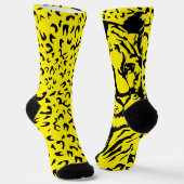 Tiger Print Socks Socken (Gewinkelt)