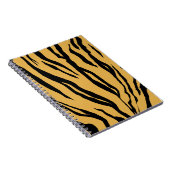 Tiger Print Spiral Notebook Notizblock (Rechte Seite)