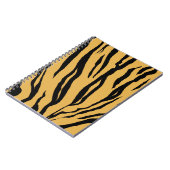 Tiger Print Spiral Notebook Notizblock (Linke Seite)