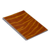 Tiger Print Spiral Notebook Notizblock (Rechte Seite)