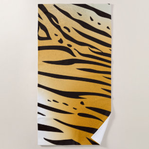 Tiger Print Strandtuch