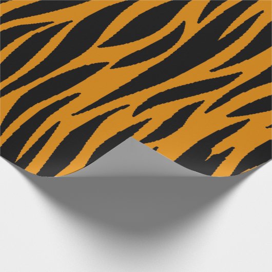 Tiger Print Wrapper Geschenkpapier (Ecke)