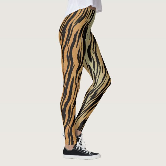 Tiger Print Yoga Leggings (Rechts)