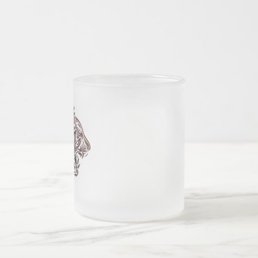 Tiger-Profil Mattglastasse (Mittel)