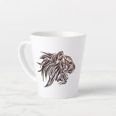 Tiger-Profil Milchtasse (Linke Ecke)