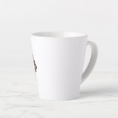 Tiger-Profil Milchtasse (Rechte Ecke)